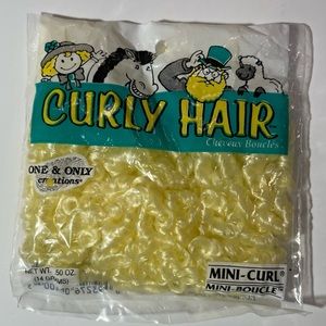 Mini Curly Hair Doll Sunshine Yellow .50 oz (14 grams)